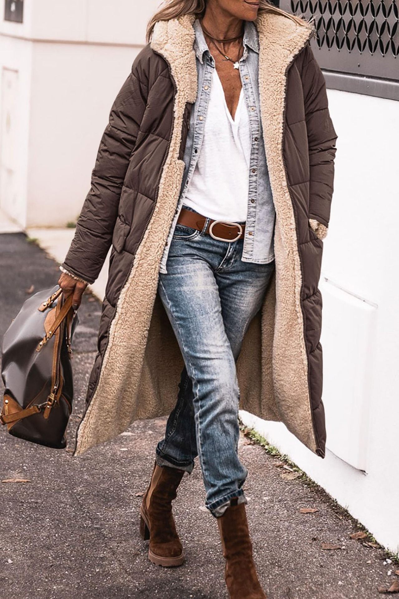 Dina | Stylish Long Coat