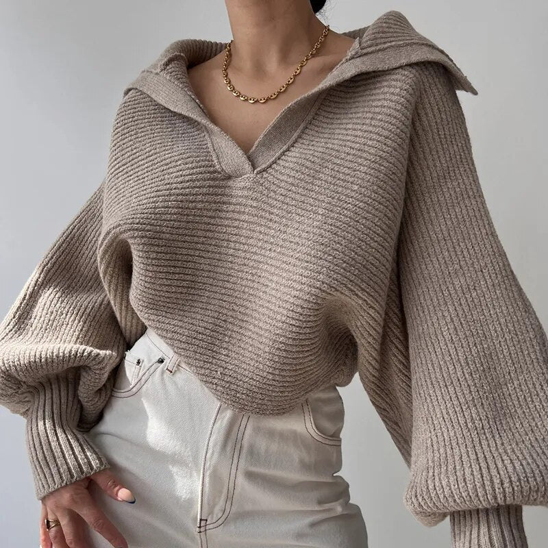 Amélie | Veloura Chunky Knitted Sweater