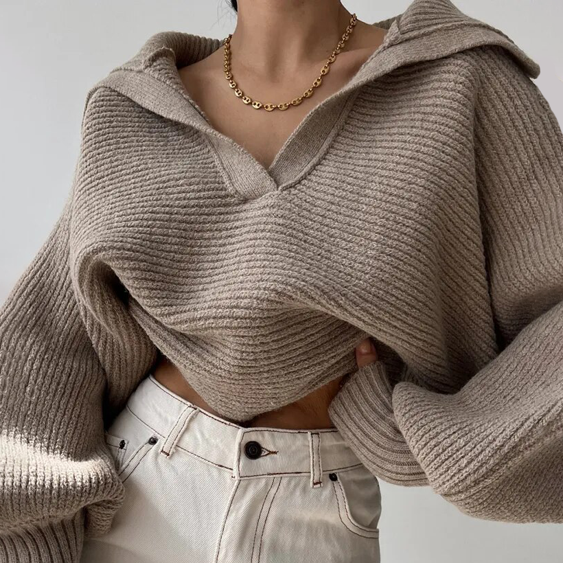 Amélie | Veloura Chunky Knitted Sweater