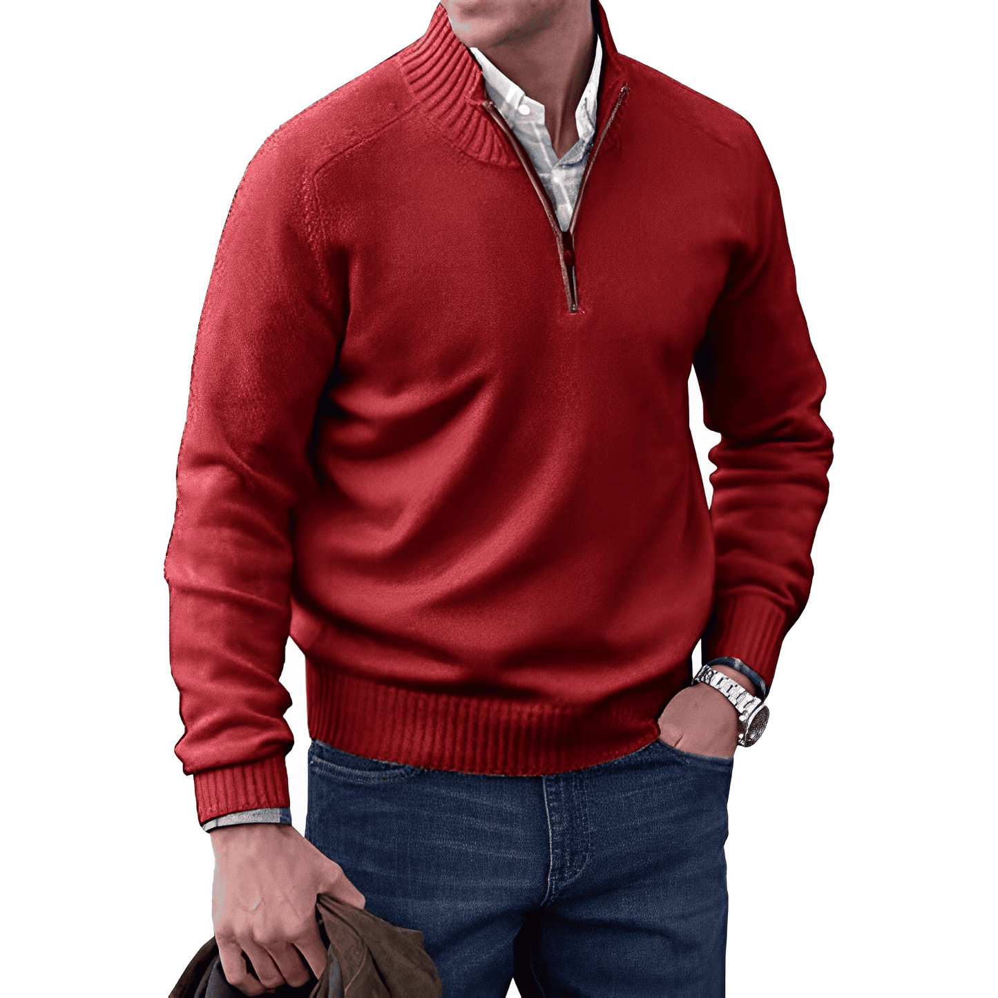 Anthony - Elegant Jumper With Zip