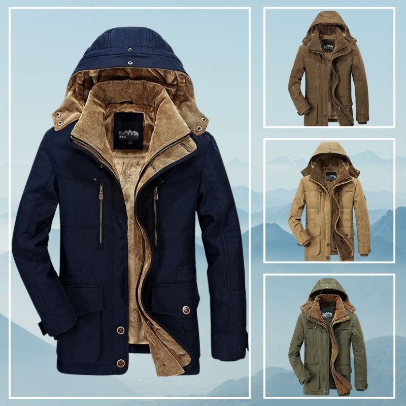 Damian | Water-repellent winter jacket