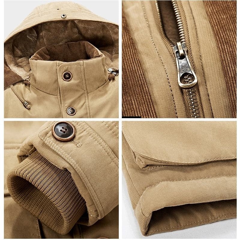 Damian | Water-repellent winter jacket